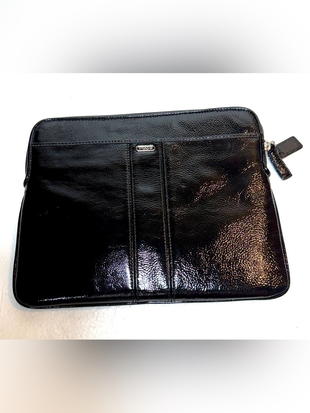 Coach Leather Document Sleek Coach Black Laptop/Tablet Case Professional
